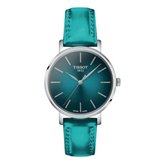 Tissot Everytime Ladiwa Turquoise Watch